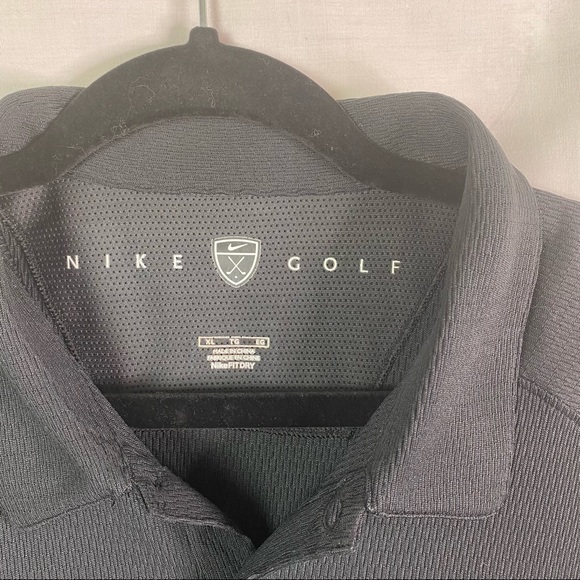 Nike Golf Black FitDry Polo Shirt Los Altos Golf Club XL - Picture 5 of 7